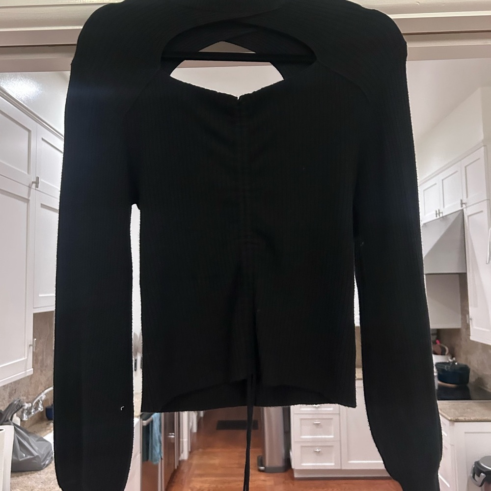 Steve Madden Knit Cut Out Sweater